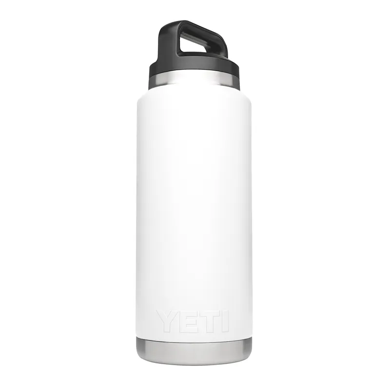 Yeti Rambler 36oz Bottle Chug - White-2