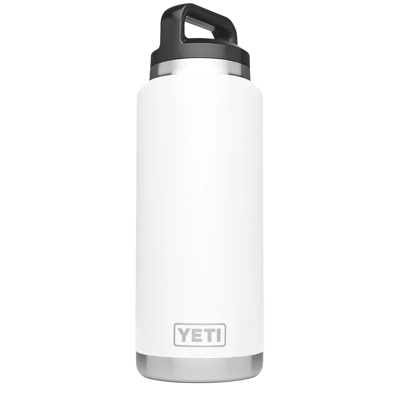 Yeti Rambler 36oz Bottle Chug - White