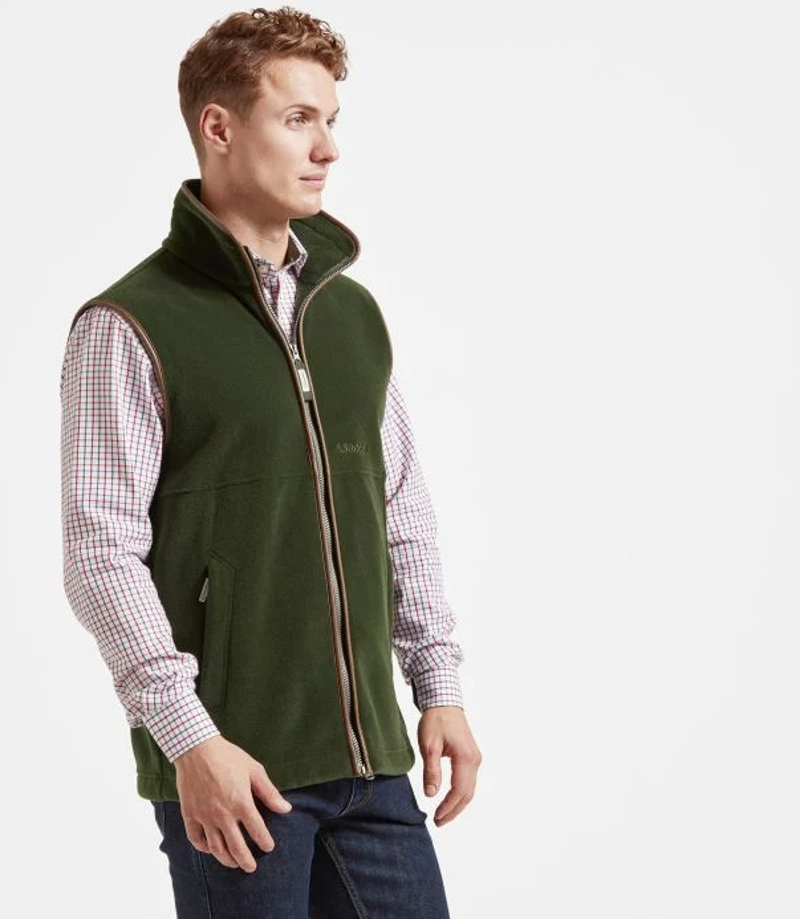 Schoffel Oakham Fleece Gilet Forest-1