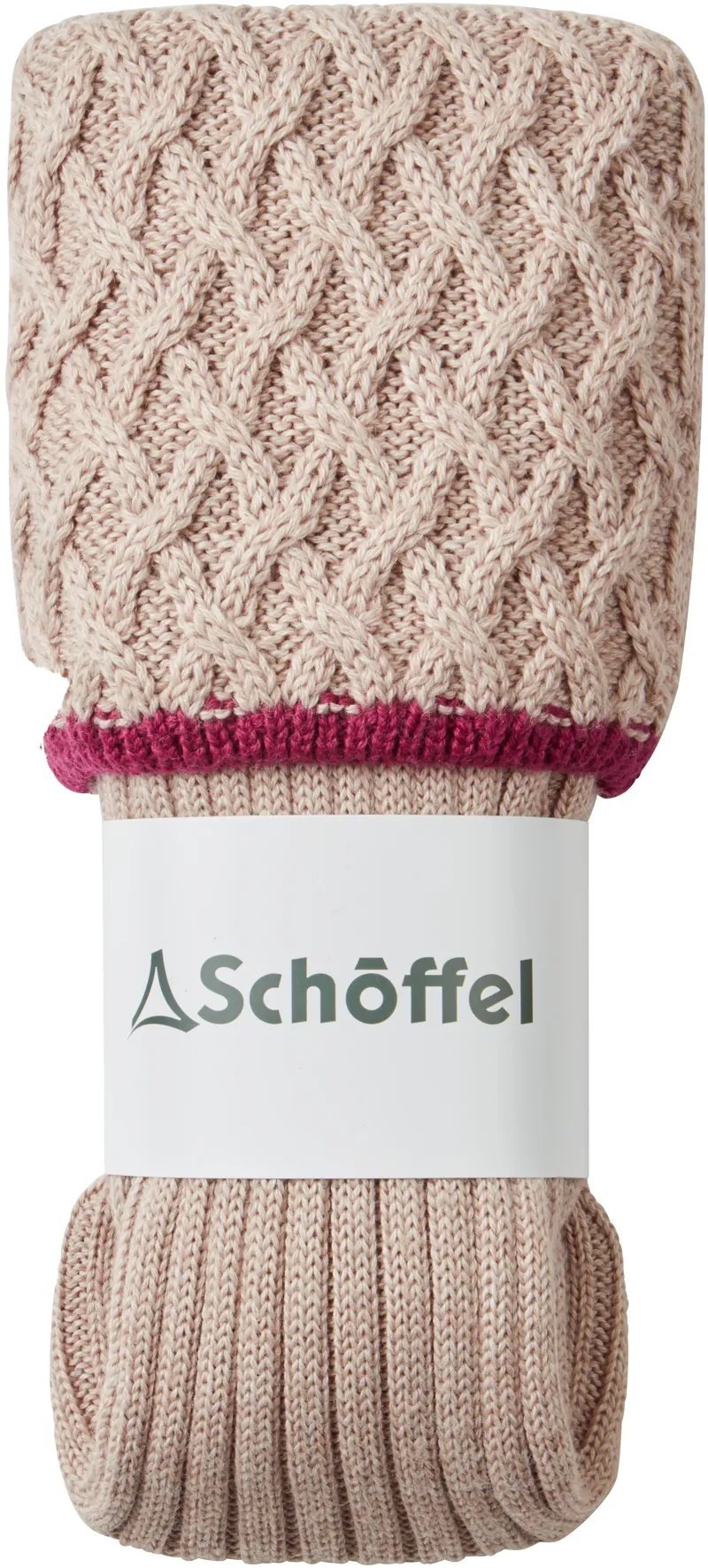 Schoffel Ladies Teal Sock Oat Grey