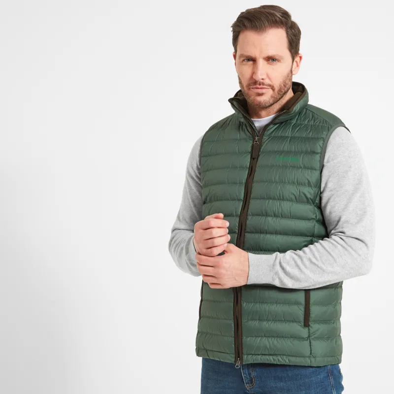 Schoffel Bowden Down Gilet Pine Green-1