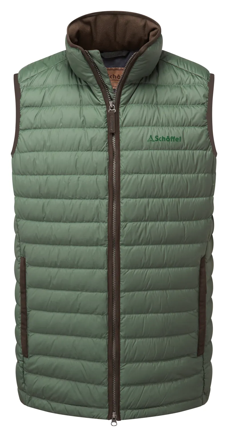 Schoffel Bowden Down Gilet Pine Green