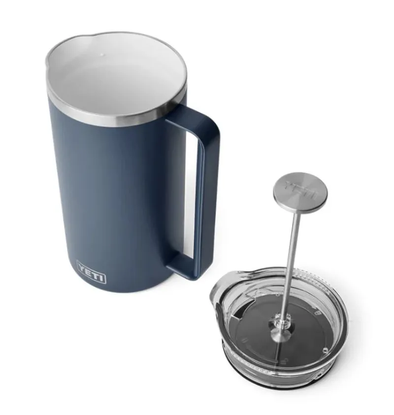 Yeti French Press 64oz - Navy-3