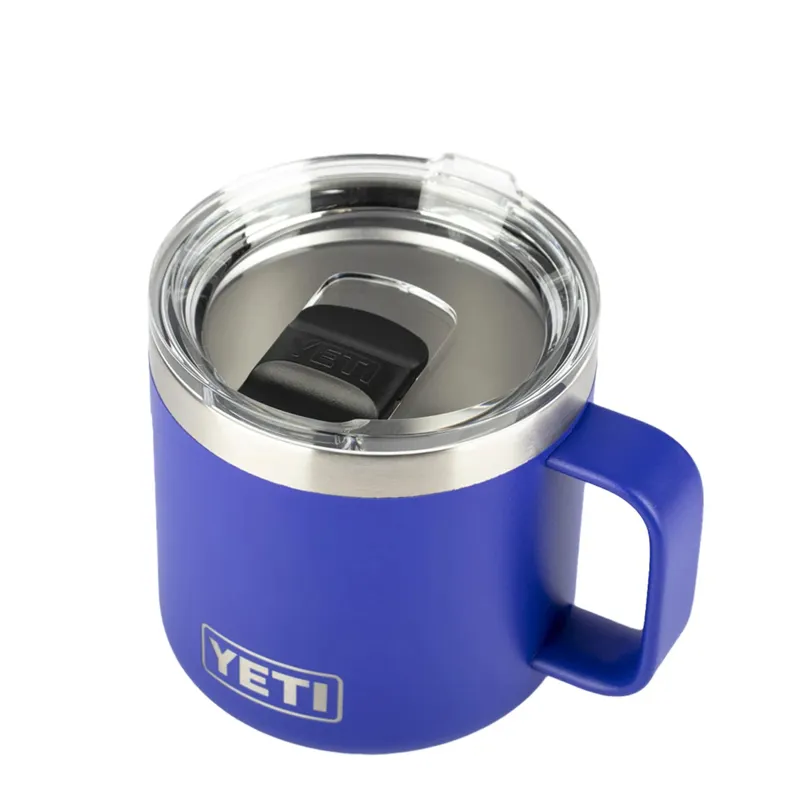 Yeti Rambler Mug 14oz Offshore Blue