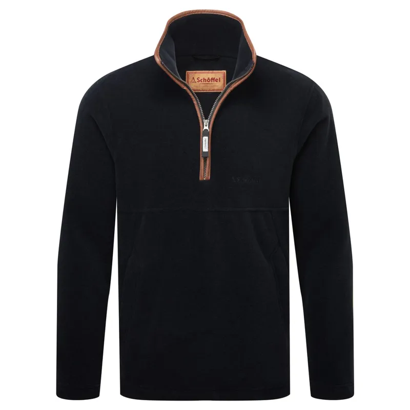 Schoffel Berkeley 1/4 Zip Gunmetal