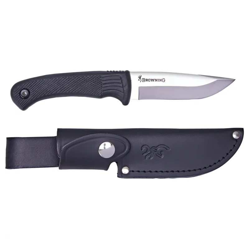 Browning Knife Pro Hunter Fixed Rubber -  Black
