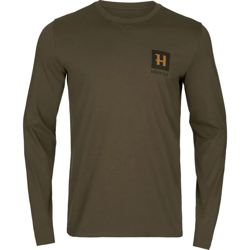 Harkila Gorm L/S T Shirt - Willow Green