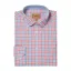 Schoffel Hebden Shirt - Sun Coral/Sky Blue
