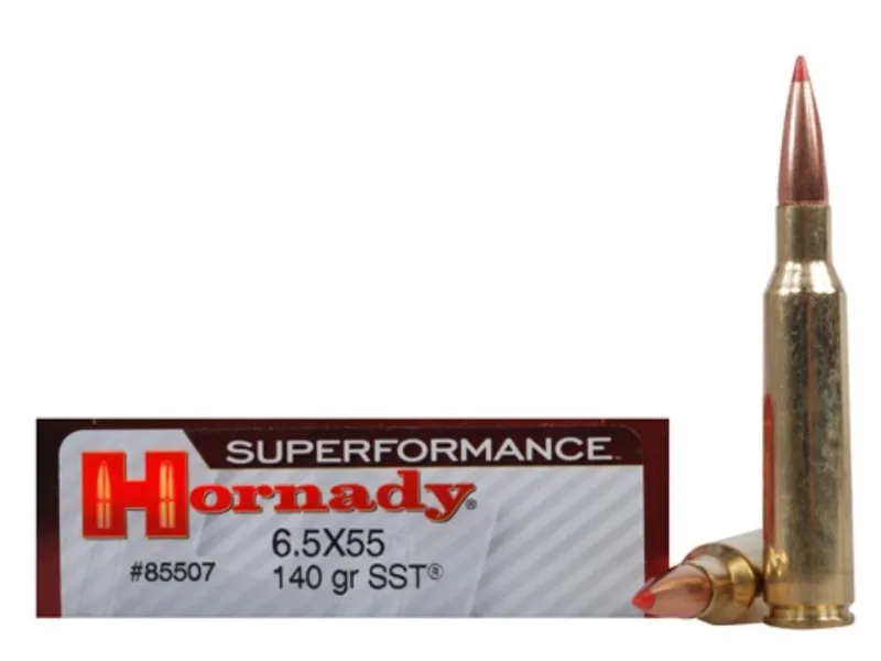 Hornady 6.5x55 140gr SST