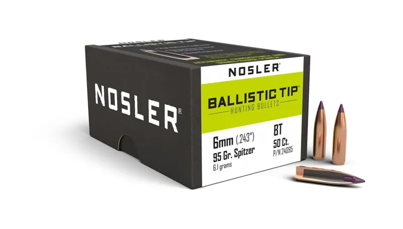 Nosler 6mm 95gr BT