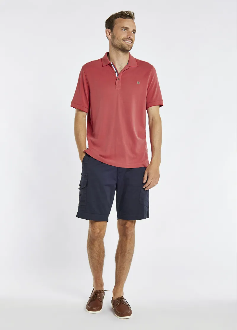 Dubarry Men's Morrison Polo - Nantuck Red-2