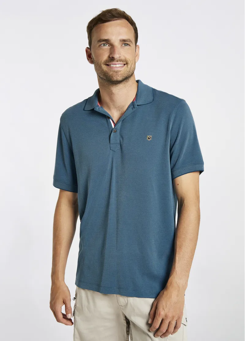 Dubarry Men's Morrison Polo - Teak-2