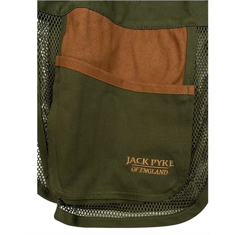 Jack Pyke Sporting Skeet Vest - Green-2