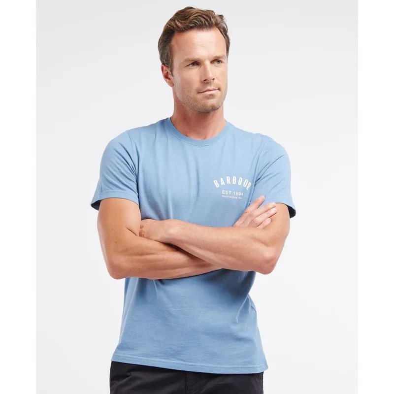 Barbour Preppy T- Shirt - Force Blue-2