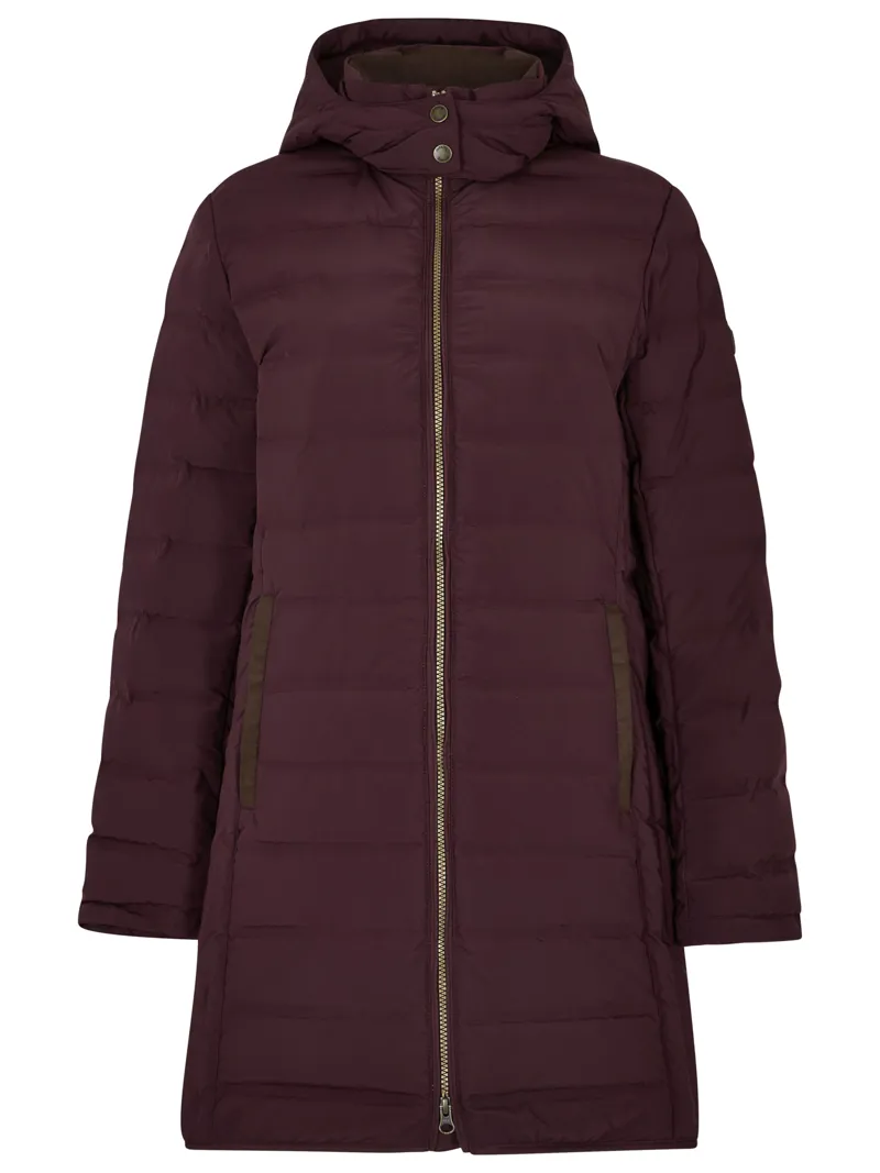 Dubarry Ladies Ballybrophy Jacket - Ox Blood-1