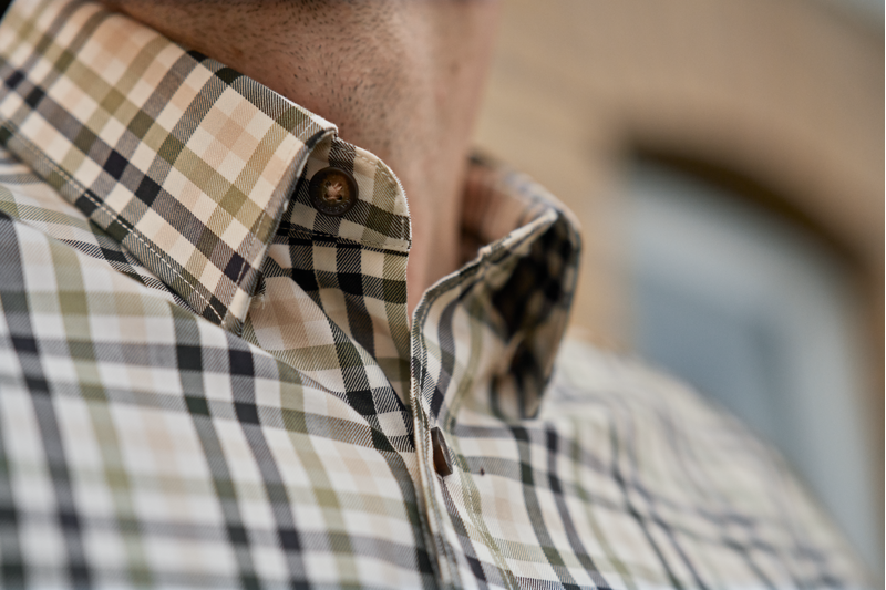 Harkila Milford Shirt - Rosin/Deep Well-3
