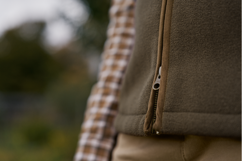 Harkila Sandhem Sherpa Fleece - Willow Green-3