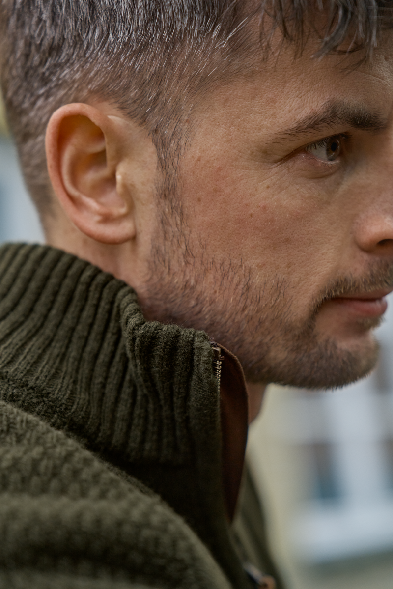 Harkila Vincent Merino 1/2 Zip Pullover - Rosin-4