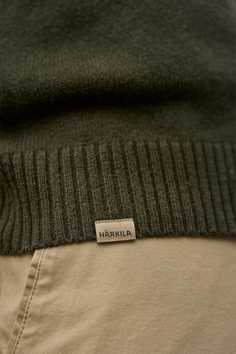 Harkila Vincent Merino 1/2 Zip Pullover - Rosin-5