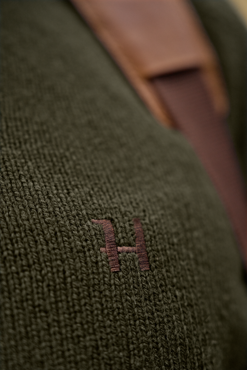 Harkila Vincent Merino 1/2 Zip Pullover - Rosin-3