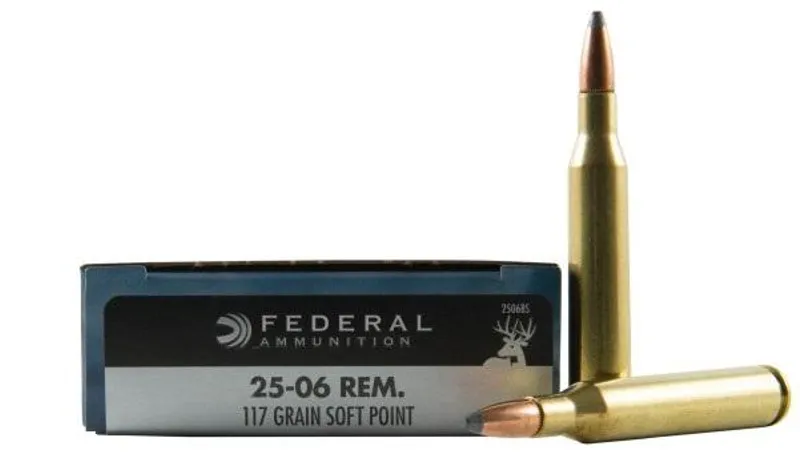 Federal .25-06  REM 117gr Soft Point