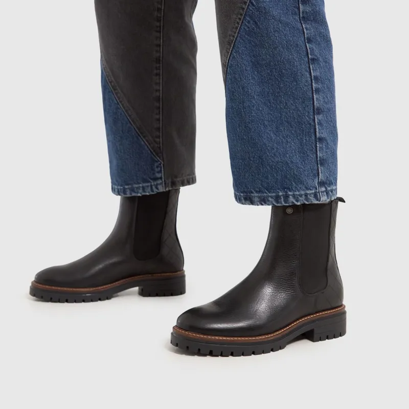 Barbour Evie Chelsea Boot Black-1