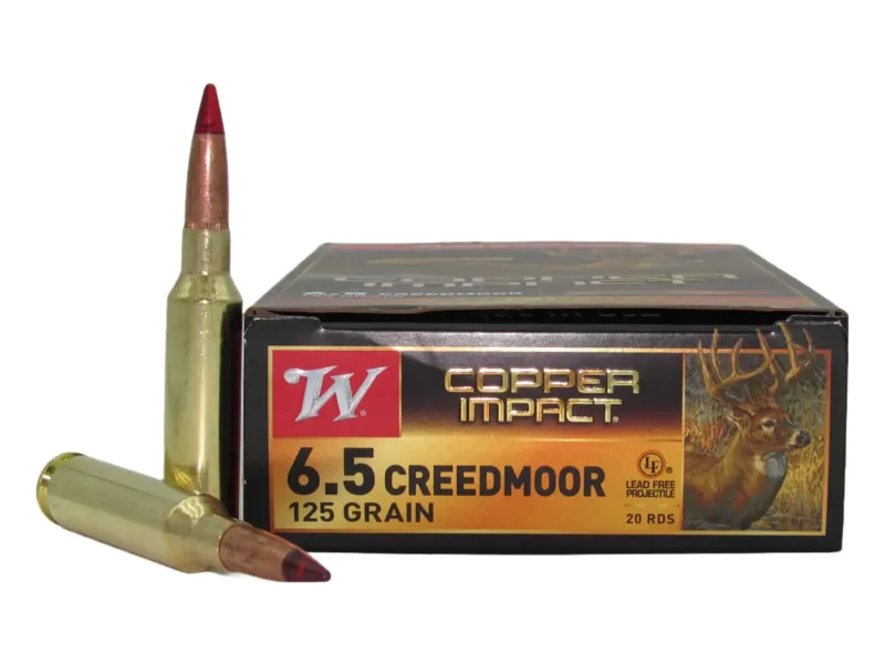 Winchester 6.5 Creedmoor 125gr Copper Impact