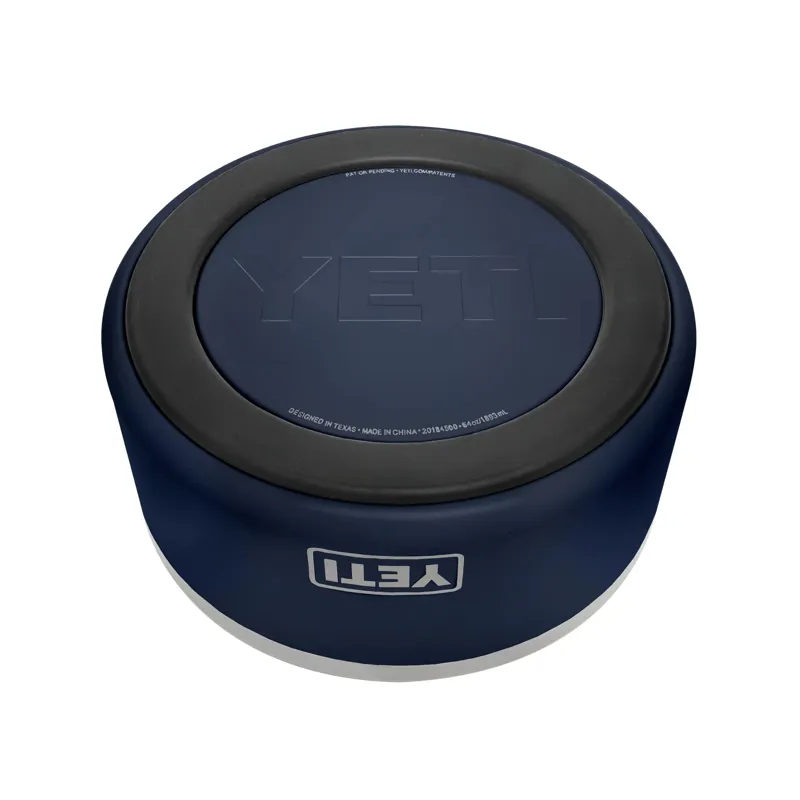 Yeti Boomer 8 Dog Bowl - Navy-2