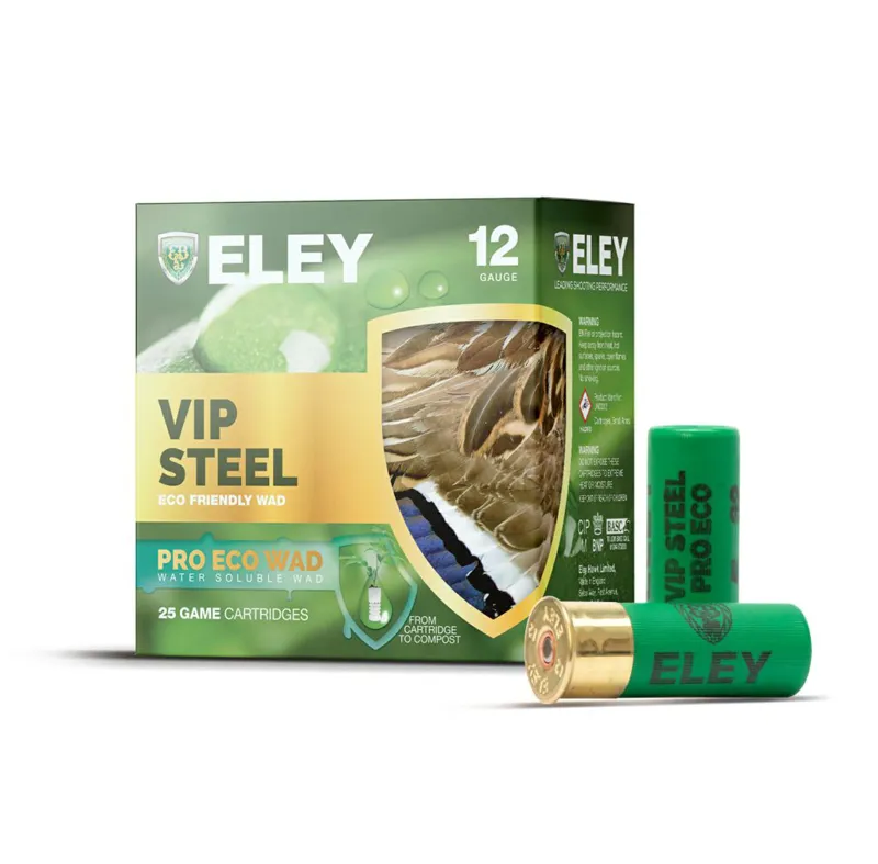 Eley VIP Steel 12g 32g 3 Pro Eco x25