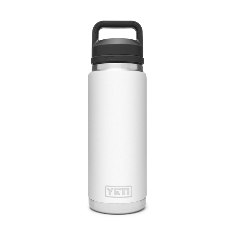 Yeti Rambler 26oz Bottle Chug - White