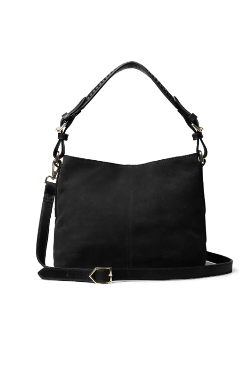 Fairfax and Favor Mini Tetbury Black Suede
