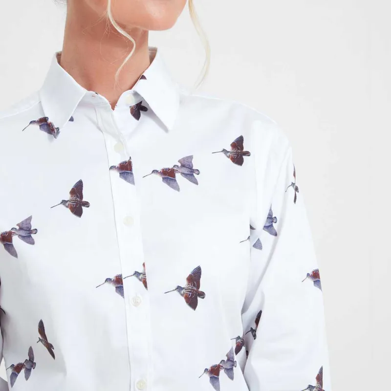 Schoffel Owen Williams Shirt Woodcock Print-3
