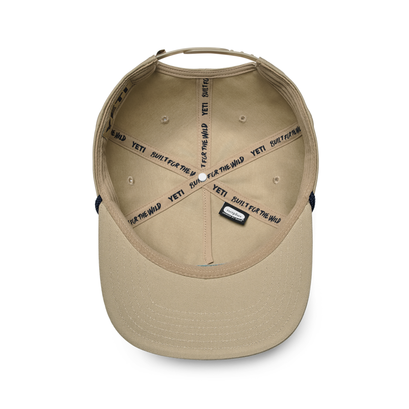 YETI Wood Duck Flat Brim Rope Hat - Khaki-4