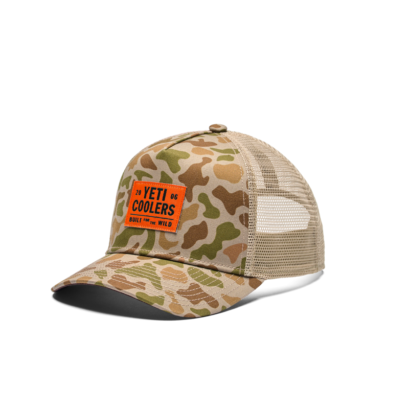 YETI Coolers Camo Hat - Brown Camo-1
