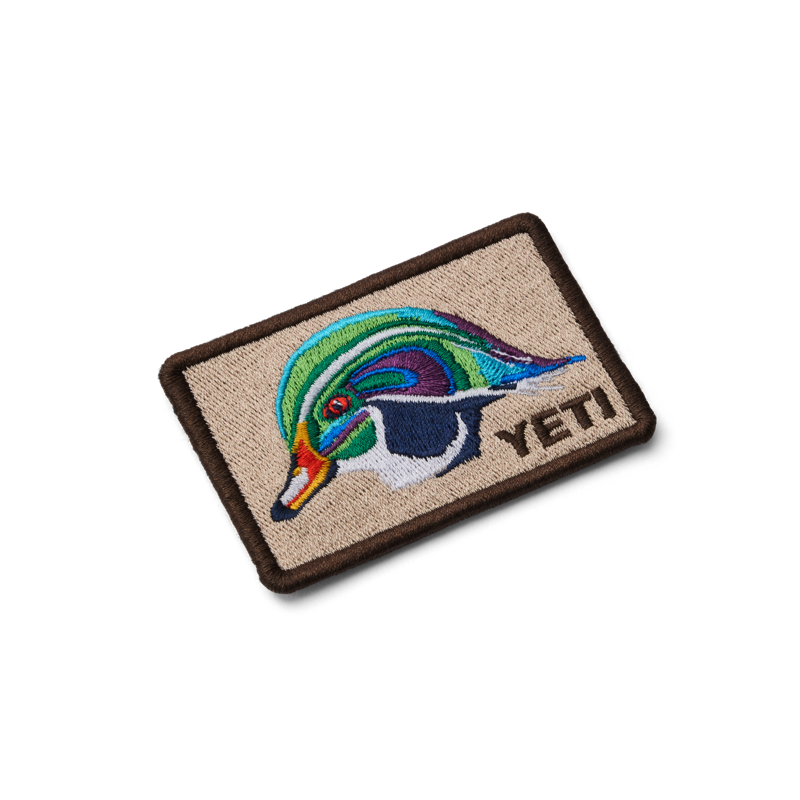 Yeti Wood Duck Patch - Tan-1