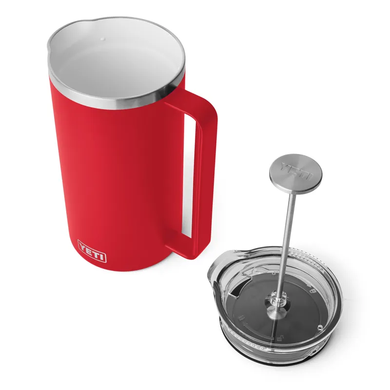 Yeti Rambler 34oz French Press - Rescue Red	-3