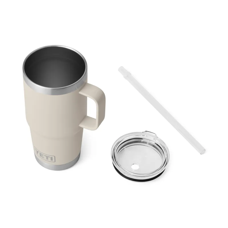 Yeti Rambler 25oz Straw Mug - Cape Taupe-3