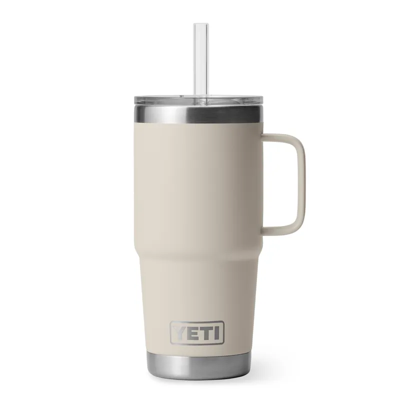 Yeti Rambler 25oz Straw Mug - Cape Taupe