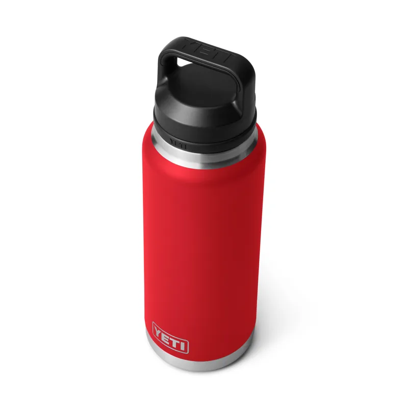 Yeti Rambler 36oz Bottle Chug - Rescue Red-2