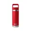 Yeti Rambler 18oz Colour Straw Bottle - Rescue Red