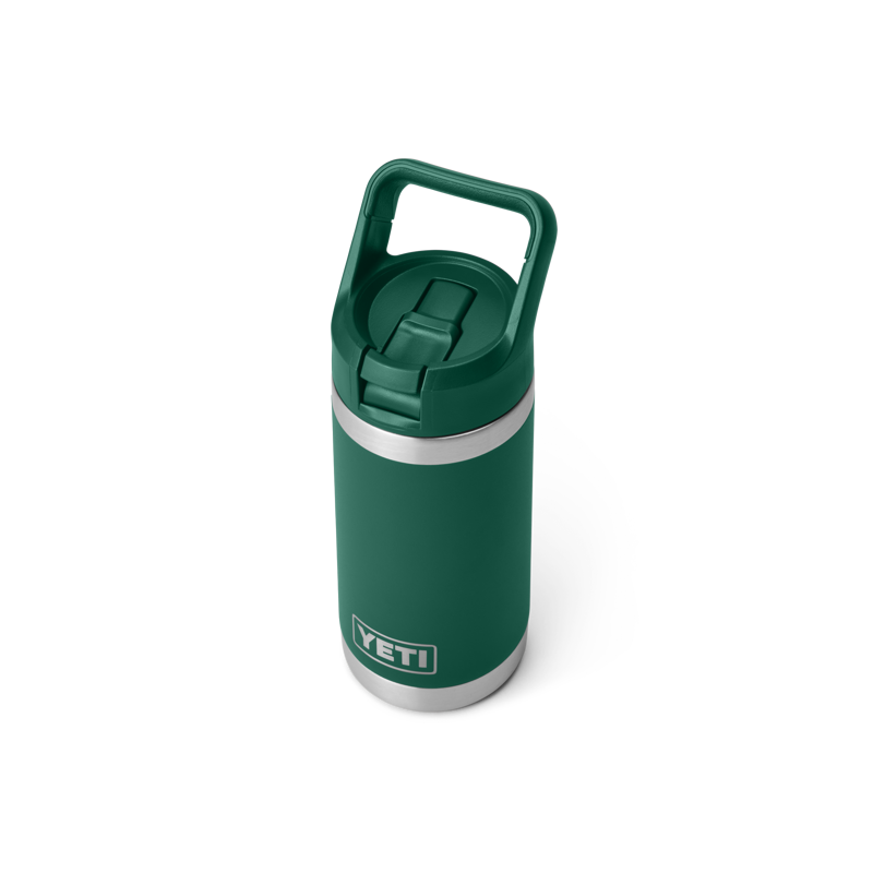 Yeti Rambler 12oz Jr Kids Bottle - Black Forest Green-2