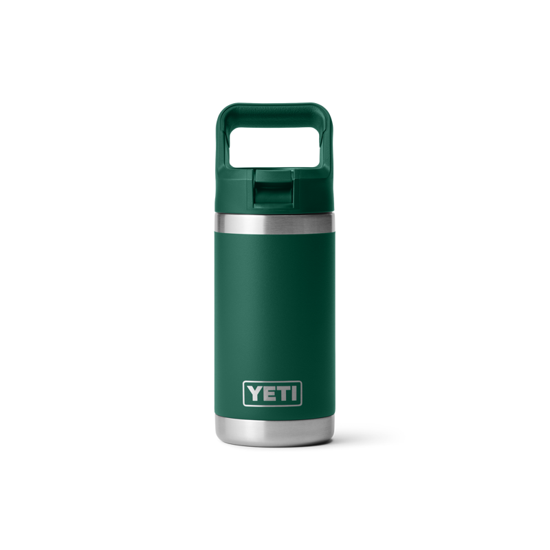 Yeti Rambler 12oz Jr Kids Bottle - Black Forest Green