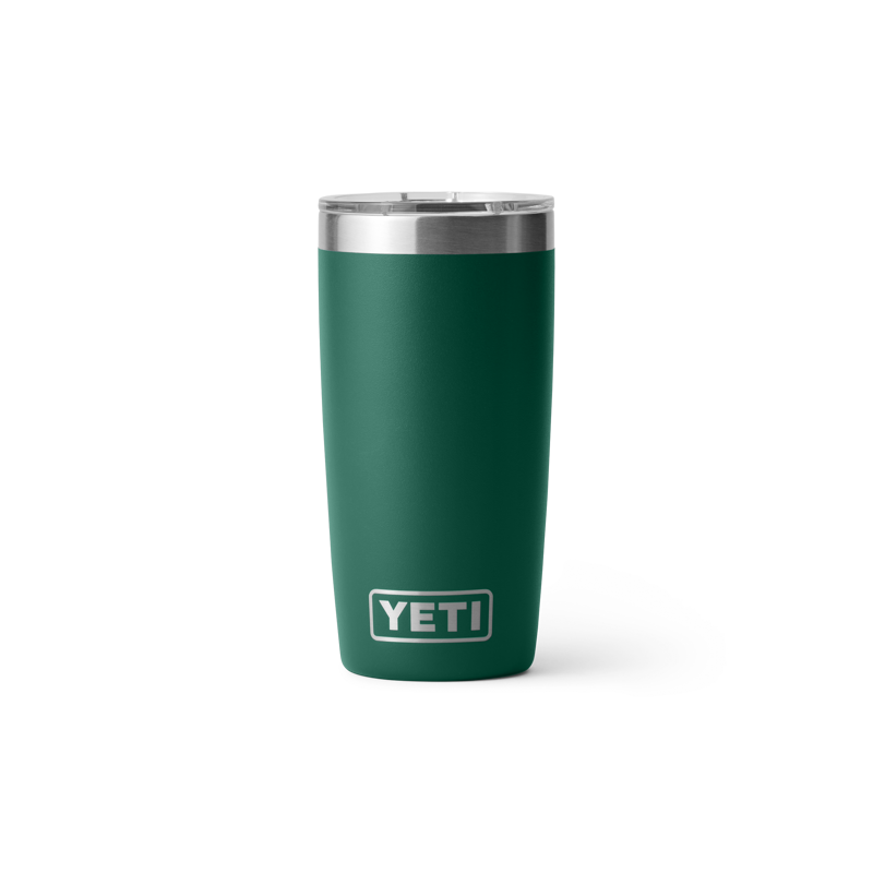 Yeti 10oz Rambler Tumbler - Black Forest Green