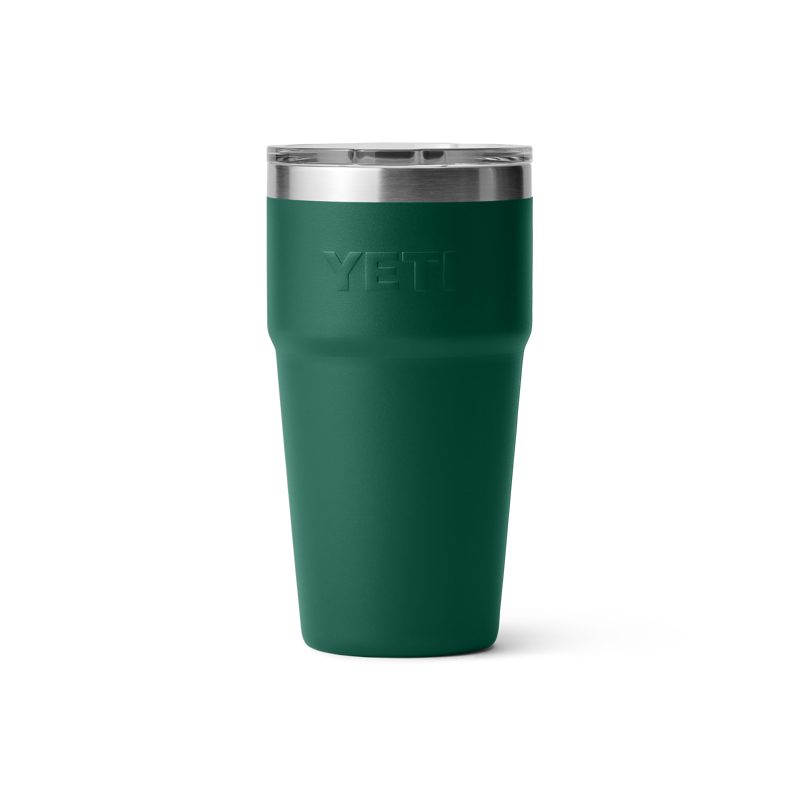Yeti Rambler 20oz Stackable Cup - Black Forest Green-1