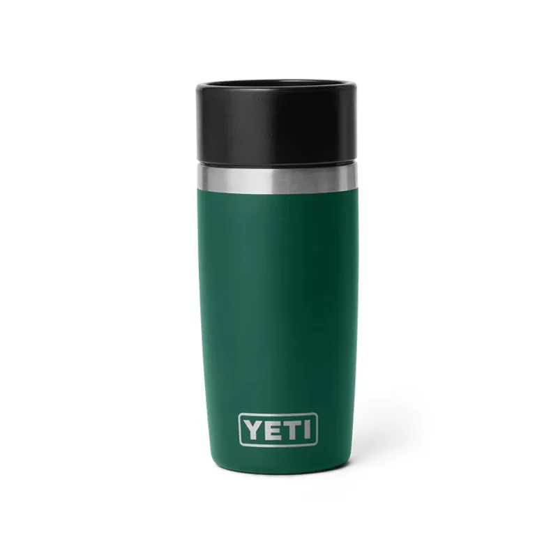 Yeti Rambler 12oz Travel Bottle - Black Forest Green