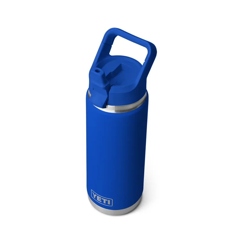 Yeti Rambler 26oz Colour Straw Bottle - Royal Blue-3