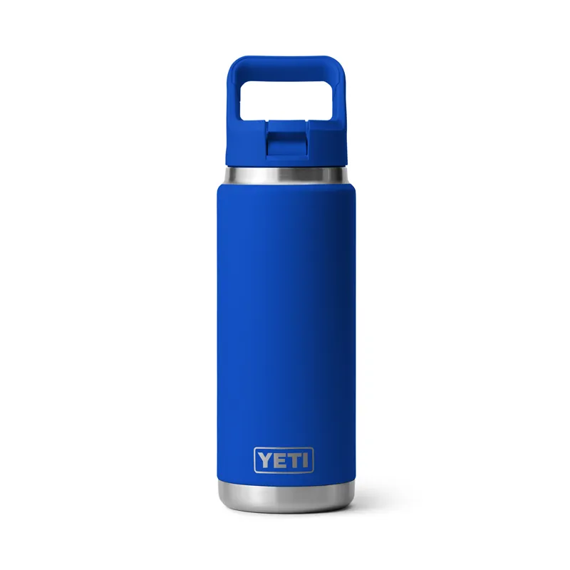 Yeti Rambler 26oz Colour Straw Bottle - Royal Blue