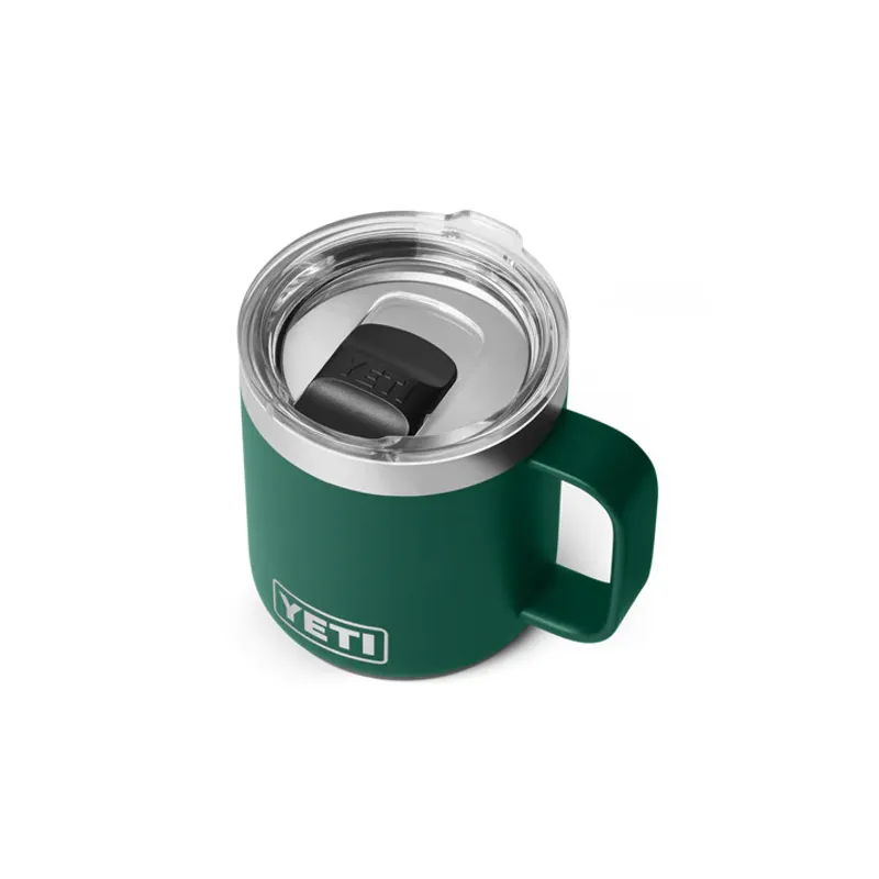 Yeti Rambler 10 oz CL Mug - Black Forest Green-1