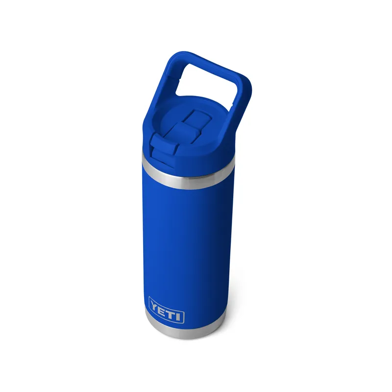 Yeti Rambler 18oz Colour Straw Bottle - Royal Blue-1