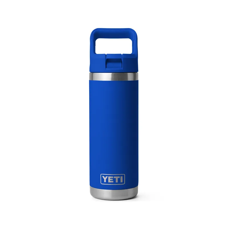 Yeti Rambler 18oz Colour Straw Bottle - Royal Blue-4